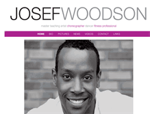 Tablet Screenshot of josefwoodson.com